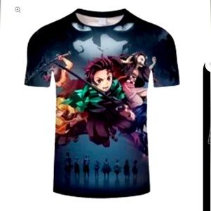Demon Slayer Shirt, New without Tags, size Small